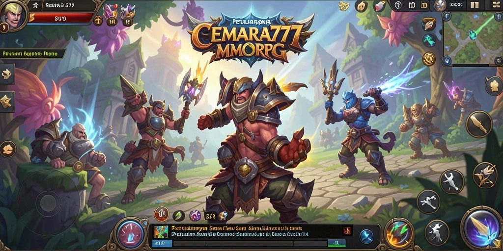 Tampilan gameplay menarik dari CEMARA777 dengan petualangan epik.