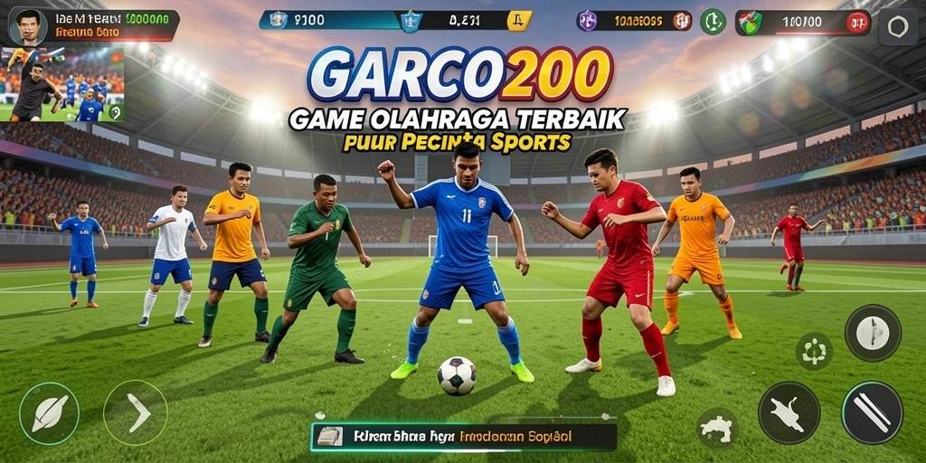 Tampilan gameplay GARCO200 yang memukau dan dinamis.