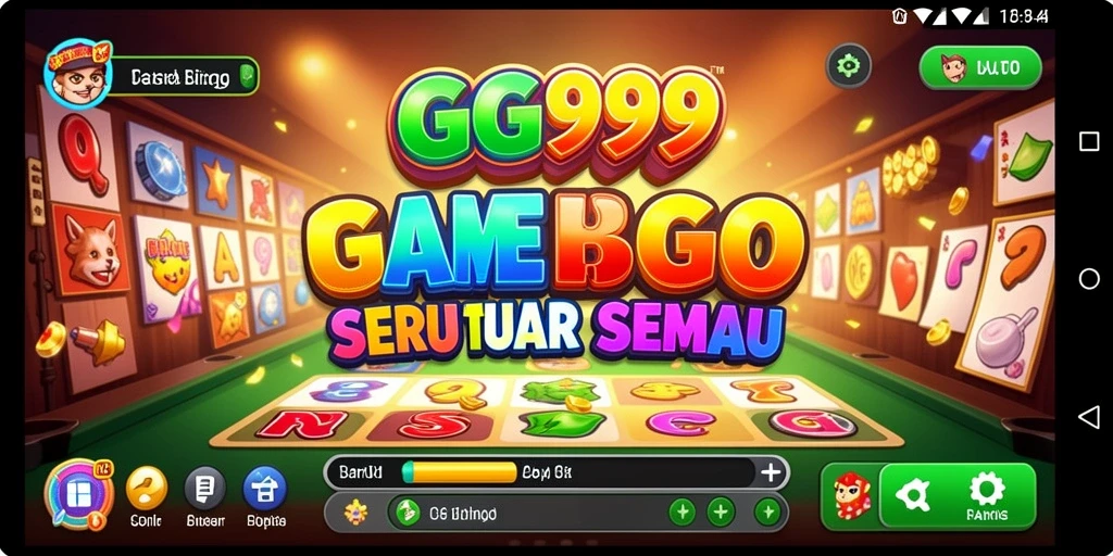 Tampilan gameplay GG999 yang menarik dan seru dalam Bingo.